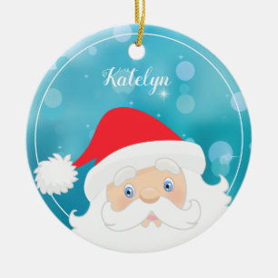 Keramik des personalisierten Weihnachtsjahres Ornament