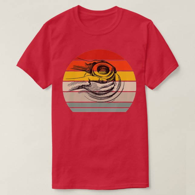 Keramik Design Retro Kiln It for Pottery T-Shirt (Design vorne)