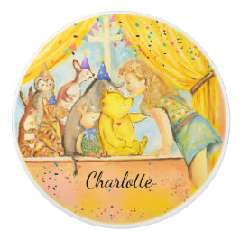 Keramik Door Knob - Winnie the Pooh Keramikknauf