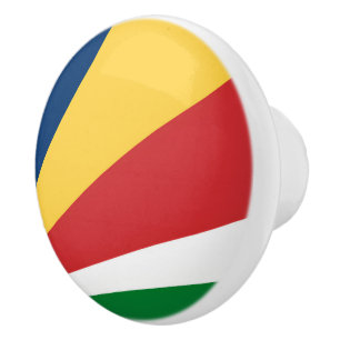 Keramik-Drehknopf mit Seychellen-Farben ziehen Keramikknauf