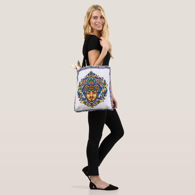 Keramik-Einkaufstasche Tasche (Am Model)