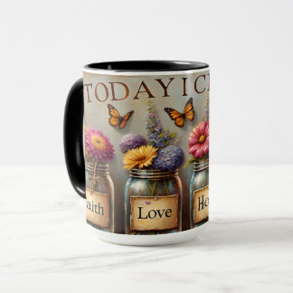 Keramik Farbe Tasse, Heute habe ich... Tasse