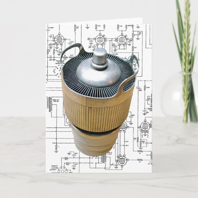 Keramik Feiertagskarte (Vorderseite)