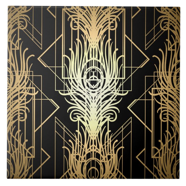 Keramik-Fliese der 1920er Jahre Fliese (Vorderseite)