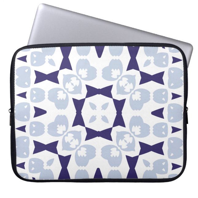 Keramik Fliesen azulejo portugal. Vintag Laptopschutzhülle (Vorderseite)