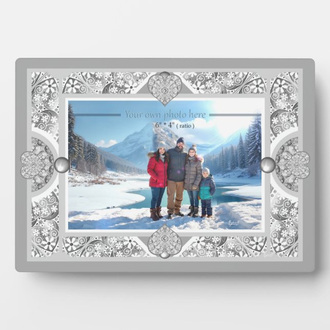 Keramik Fotoplatte (Vorderseite)