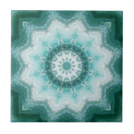 Keramik für aquamarine geometrische Muster des bla Fliese