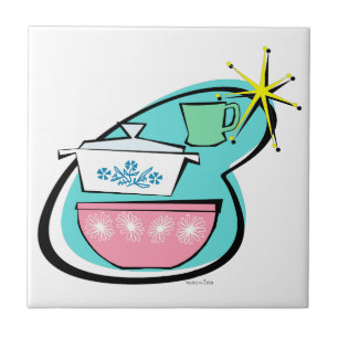 Keramik für Atomic Cookware Design Fliese