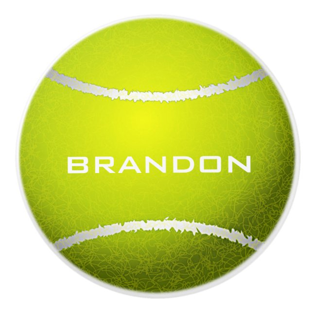 Keramik für den Tennisball Keramikknauf (Vorderseite)