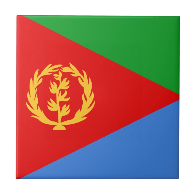 Keramik für Eritrea Fliese (Vorderseite)