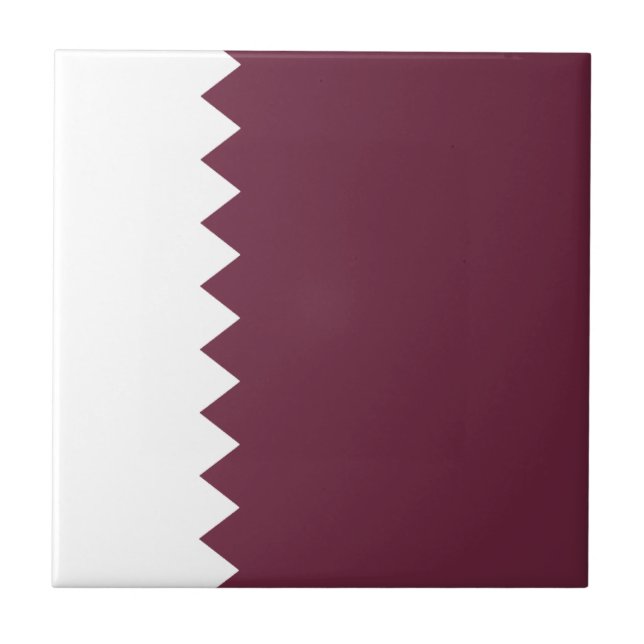 Keramik für Katar-Flag Fliese (Vorderseite)