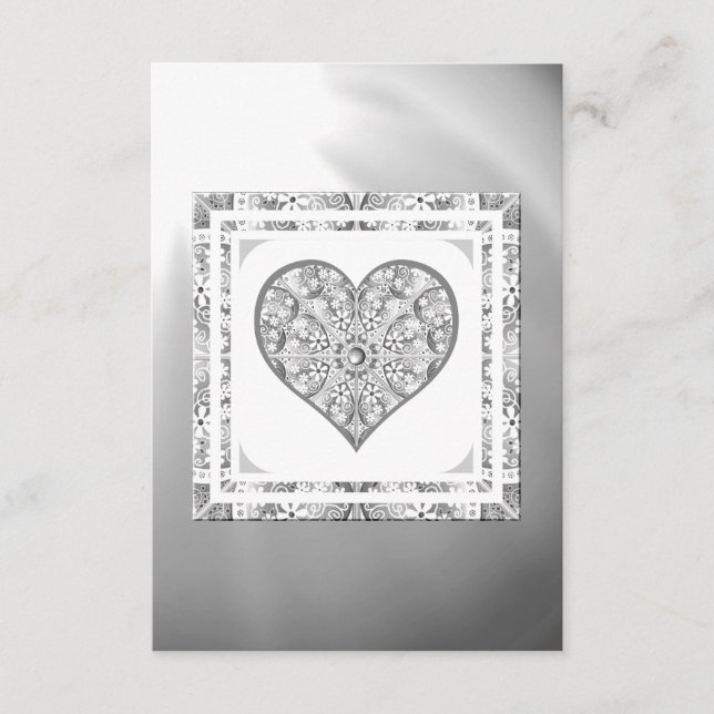 Keramik Grau Begleitkarte (Vorderseite)