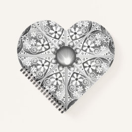 Keramik Grau Notizbuch