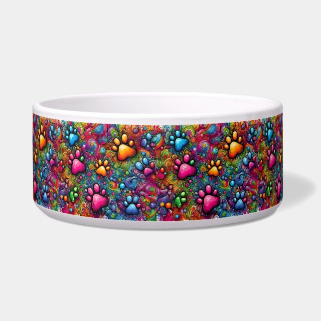 Keramik-Haustiernahrungsschale Napf (Vorderseite)