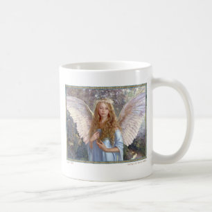 "Keramik-Kaffee-Tasse weiße des Weges des Engels" Kaffeetasse