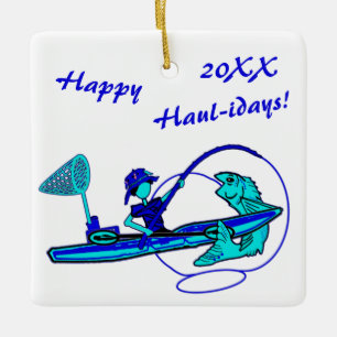 Keramik Kayak Angeln Keramikornament