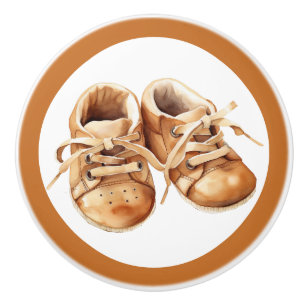 Keramik-Knob für Kinderschuhe - Dekor des Unisex-K Keramikknauf