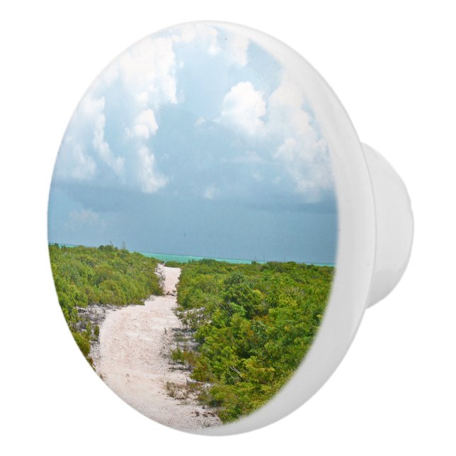 KERAMIK KNOBS/KUSTOM/SANDPFAD ZUM STRAND/FLUFFY CL KERAMIKKNAUF (Rechts)