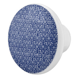 Keramik Knobs William Morris Blue Art Keramikknauf