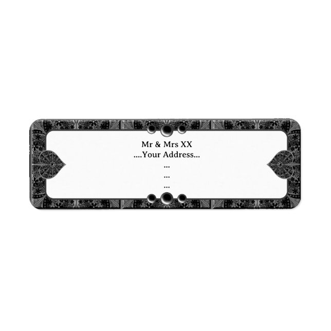 Keramik Lace Black (Vorne)