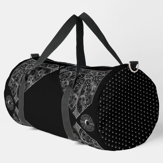 Keramik Lace Black Duffle Bag (Linke Ecke)