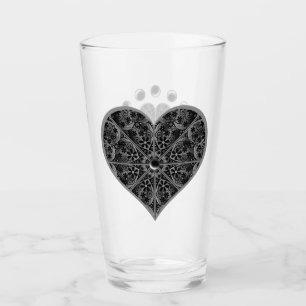 Keramik Lace Black Glas