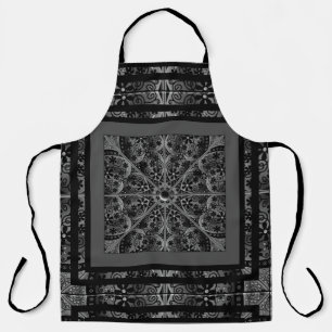 Keramik Lace Black Schürze