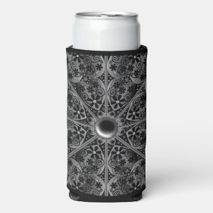 Keramik Lace Black Selters Dosenkühler