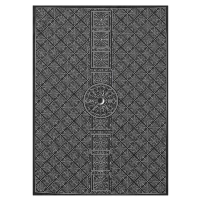 Keramik Lace Black Tischdecke (Vorderseite)