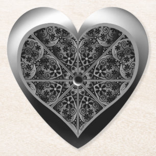 Keramik Lace Black Untersetzer