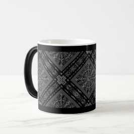 Keramik Lace Black Verwandlungstasse