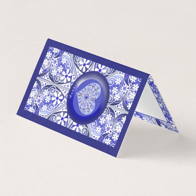 Keramik Lace Blue of Greece (Vorderseite)