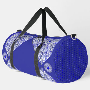 Keramik Lace Blue of Greece Duffle Bag
