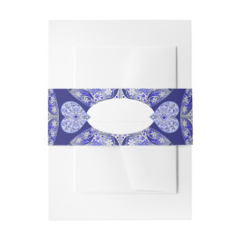 Keramik Lace Blue of Greece Einladungsbanderole