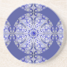 Keramik Lace Blue of Greece Getränkeuntersetzer