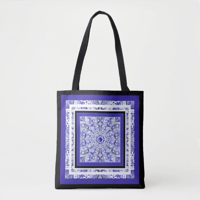Keramik Lace Blue of Greece Tasche (Vorderseite)