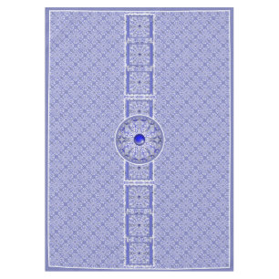 Keramik Lace Blue of Greece Tischdecke