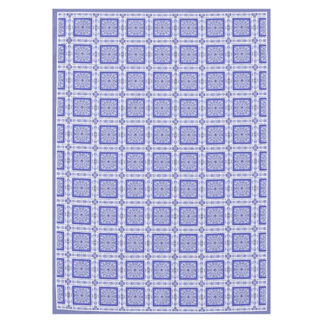 Keramik Lace Blue of Greece Tischdecke (Vorderseite)