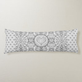 Keramik Lace Gray Seitenschläferkissen
