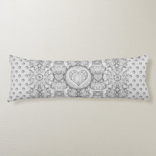 Keramik Lace Gray Seitenschläferkissen
