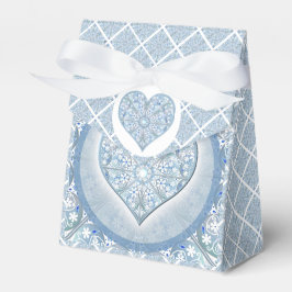 Keramik Lace Light Blue Geschenkschachtel