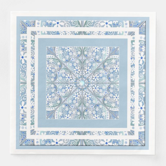 Keramik Lace Serviette (Vorderseite)