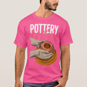 Keramik Lustiger Slogan Keramik Künstler T-Shirt