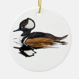 Keramik Merganser Keramik Ornament