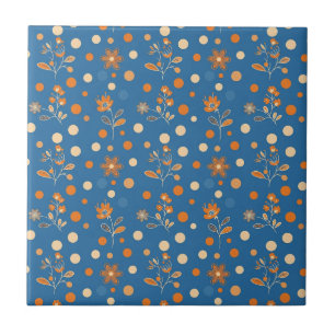 Keramik mit Blumenmuster Fliese