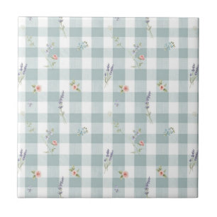 Keramik mit Blumenmuster Fliese