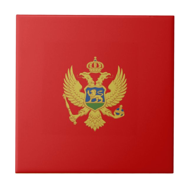 Keramik Montenegro Fliese (Vorderseite)