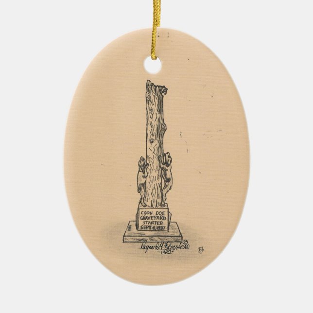 Keramik Monument Obelisk Keramik Ornament (Vorne)