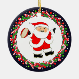 Keramik-Ornament für Rugby-Urlaubsgeschenke Keramik Ornament
