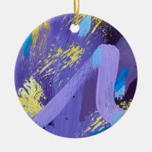 Keramik-Ornament im Wunderkerzen-Design Keramik Ornament